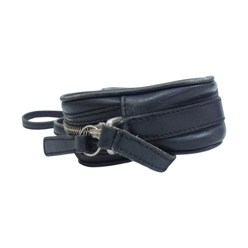 COACH コーチ 9589 レザー ショルダー バッグ ブラック系【中古】