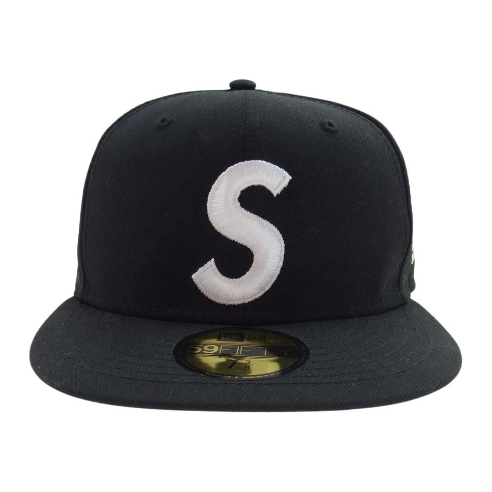 Supreme シュプリーム 22SS Characters S Logo New Era キャラクター 刺繍 Sロゴ ニューエラ ベースボール キャップ ブラック系 58.7cm【中古】