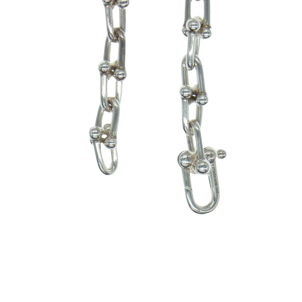 TIFFANY&Co. ティファニー ハードウェア ミディアム リンク ブレスレット 21cm シルバー系【中古】