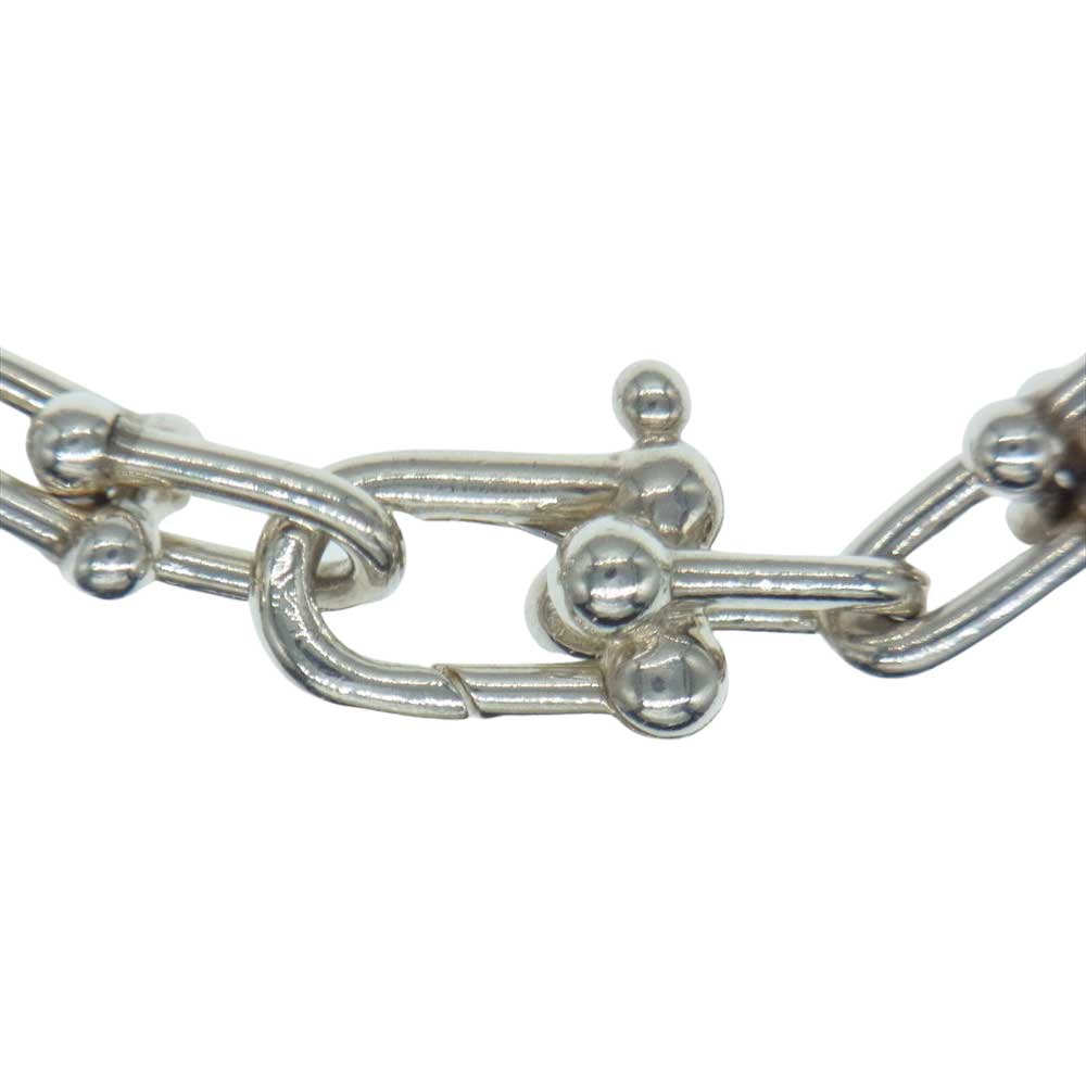 TIFFANY&Co. ティファニー ハードウェア ミディアム リンク ブレスレット 21cm シルバー系【中古】