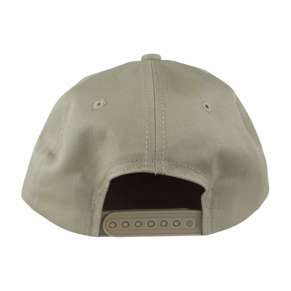 STANDARD CALIFORNIA スタンダードカリフォルニア SD OVAL LOGO PATCH TWILL CAP キャンバス キャップ ベージュ系 F【新古品】【未使用】【中古】