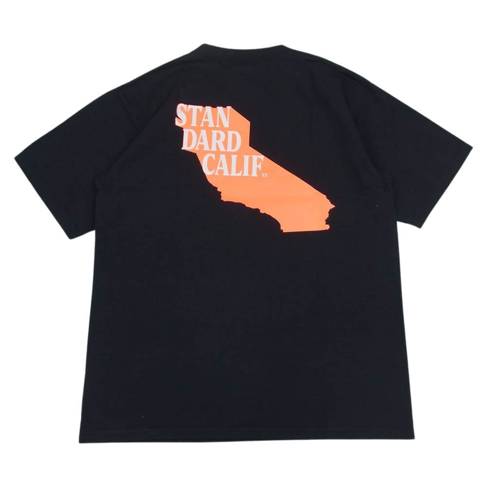 STANDARD CALIFORNIA スタンダードカリフォルニア 23SS SD Heavyweight Logo Tシャツ ブラック系 M【新古品】【未使用】【中古】