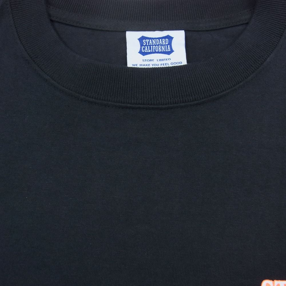 STANDARD CALIFORNIA スタンダードカリフォルニア 23SS SD Heavyweight Logo Tシャツ ブラック系  M【新古品】【未使用】【中古】