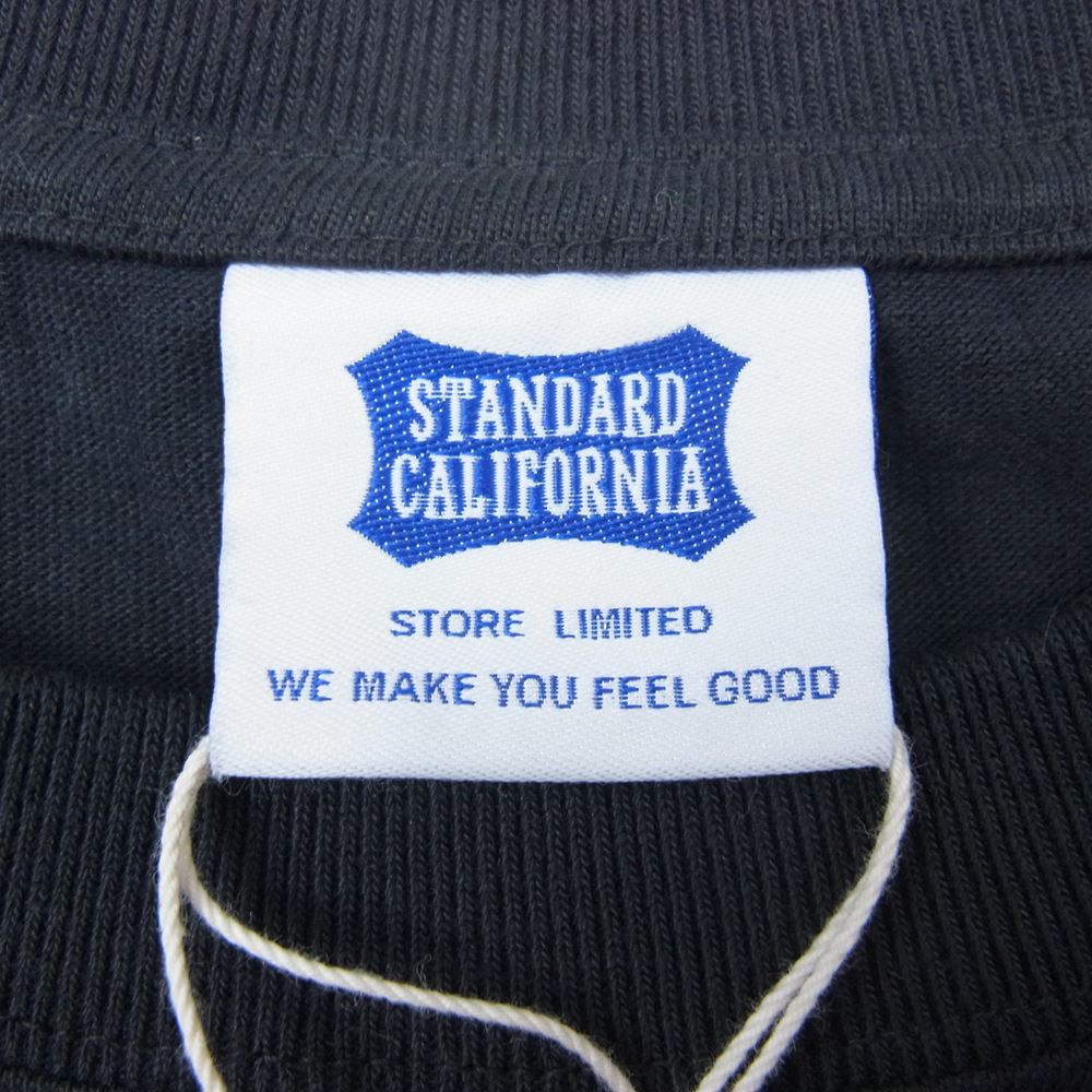 STANDARD CALIFORNIA スタンダードカリフォルニア 23SS SD Heavyweight Logo Tシャツ ブラック系 M【新古品】【未使用】【中古】