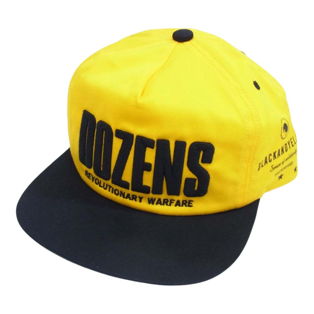 RATS ラッツ 19’RA-0813 TEAM CAP DOZENS 刺繍 チーム キャップ イエロー系【中古】