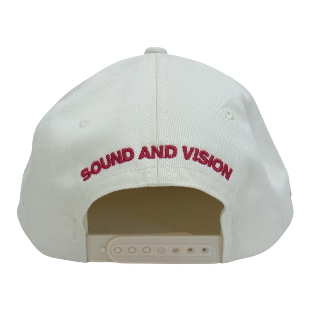 HYSTERIC GLAMOUR ヒステリックグラマー 02201QH01 SOUND＆VISION 刺繍 キャップ オフホワイト系 FREE【中古】