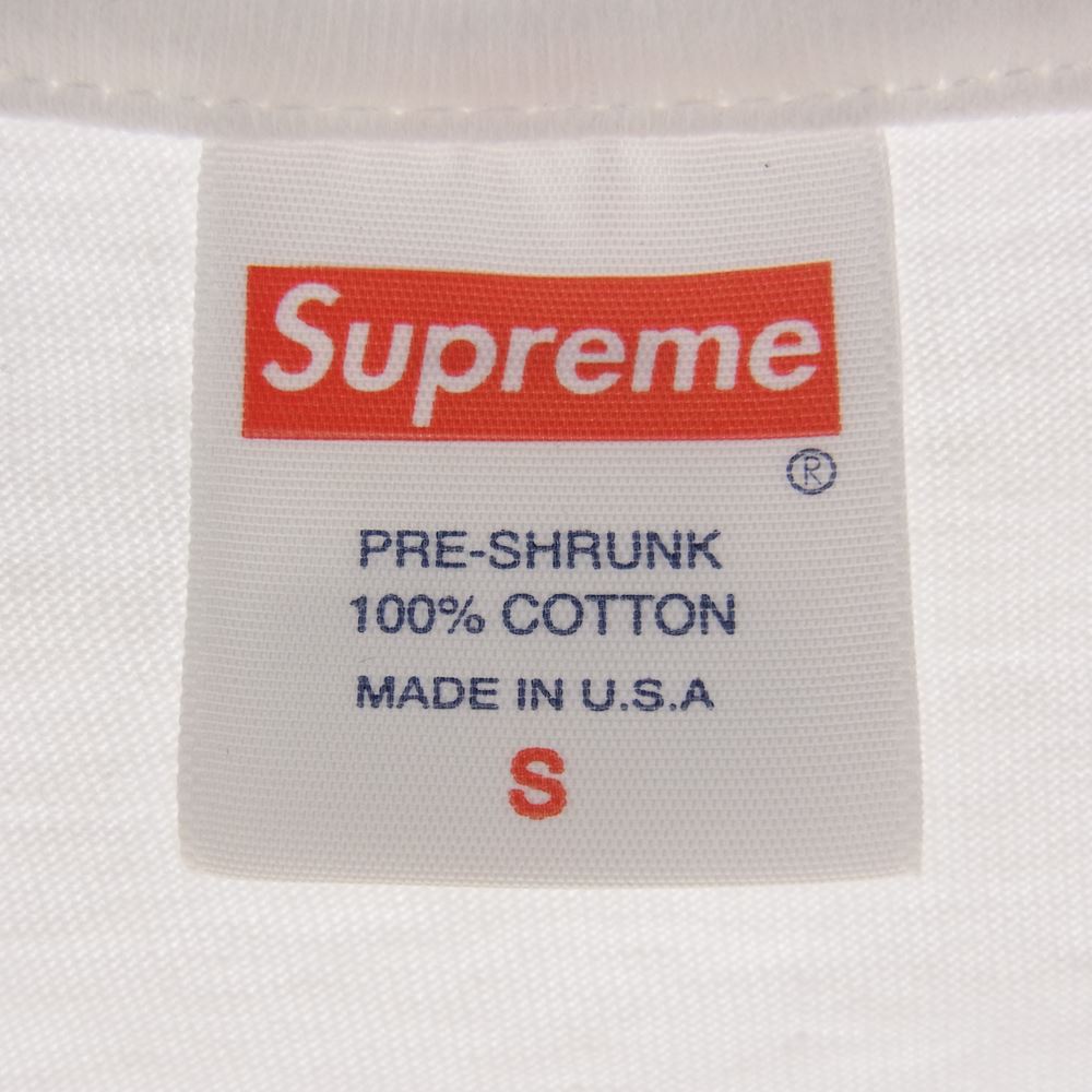 Supreme シュプリーム 17SS Venus Tee ヴィーナス ロゴ プリント 半袖 Tシャツ ホワイト系 S【中古】