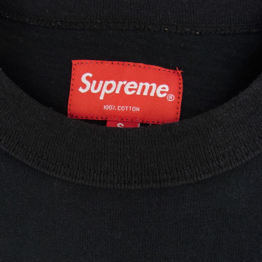 Supreme シュプリーム 18SS Arch S/S Top アーチロゴ ヘビーウエイト 半袖 Tシャツ ブラック系 S【中古】