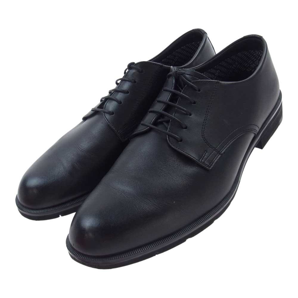 REGAL リーガル 34CL ビジネスシューズ プレーントゥ GORE-TEX ゴアテックス ブラック ブラック系 25EEE【中古】