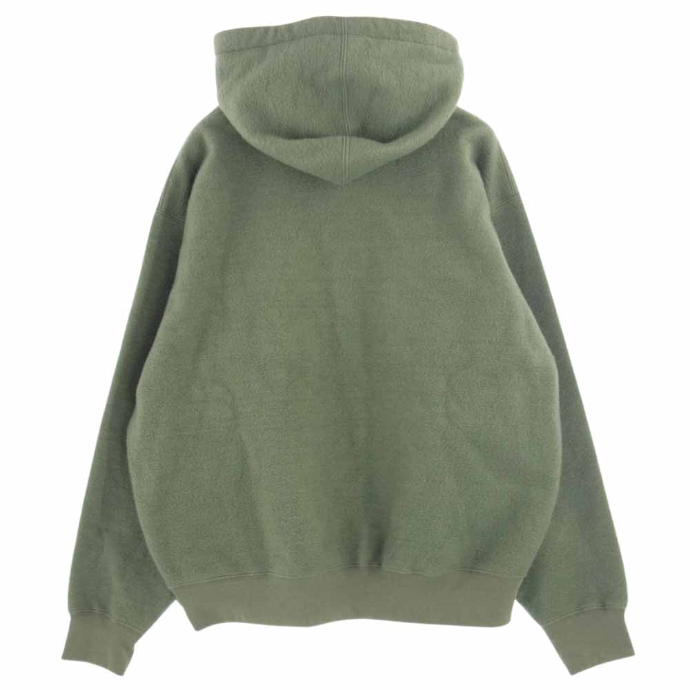 Supreme シュプリーム 23SS Inside Out Box Logo Hooded Sweatshirt インサイドアウト ボックスロゴ フーデッド スウェット プルオーバー パーカー グリーン系 S【美品】【中古】