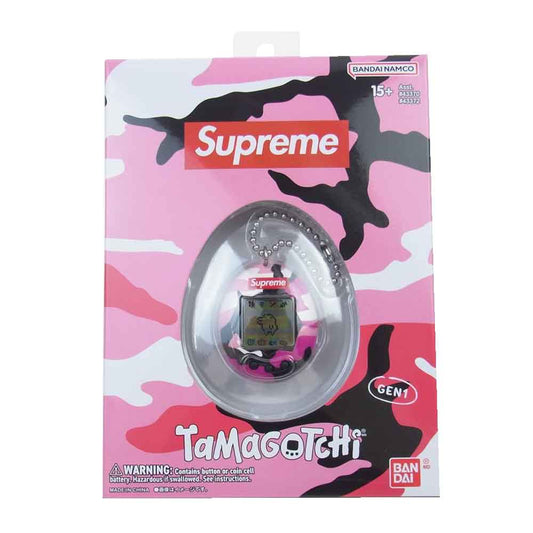 Supreme シュプリーム 23SS Tamagotchi バンダイナムコ たまごっち ピンク カモ ピンク系【新古品】【未使用】【中古】