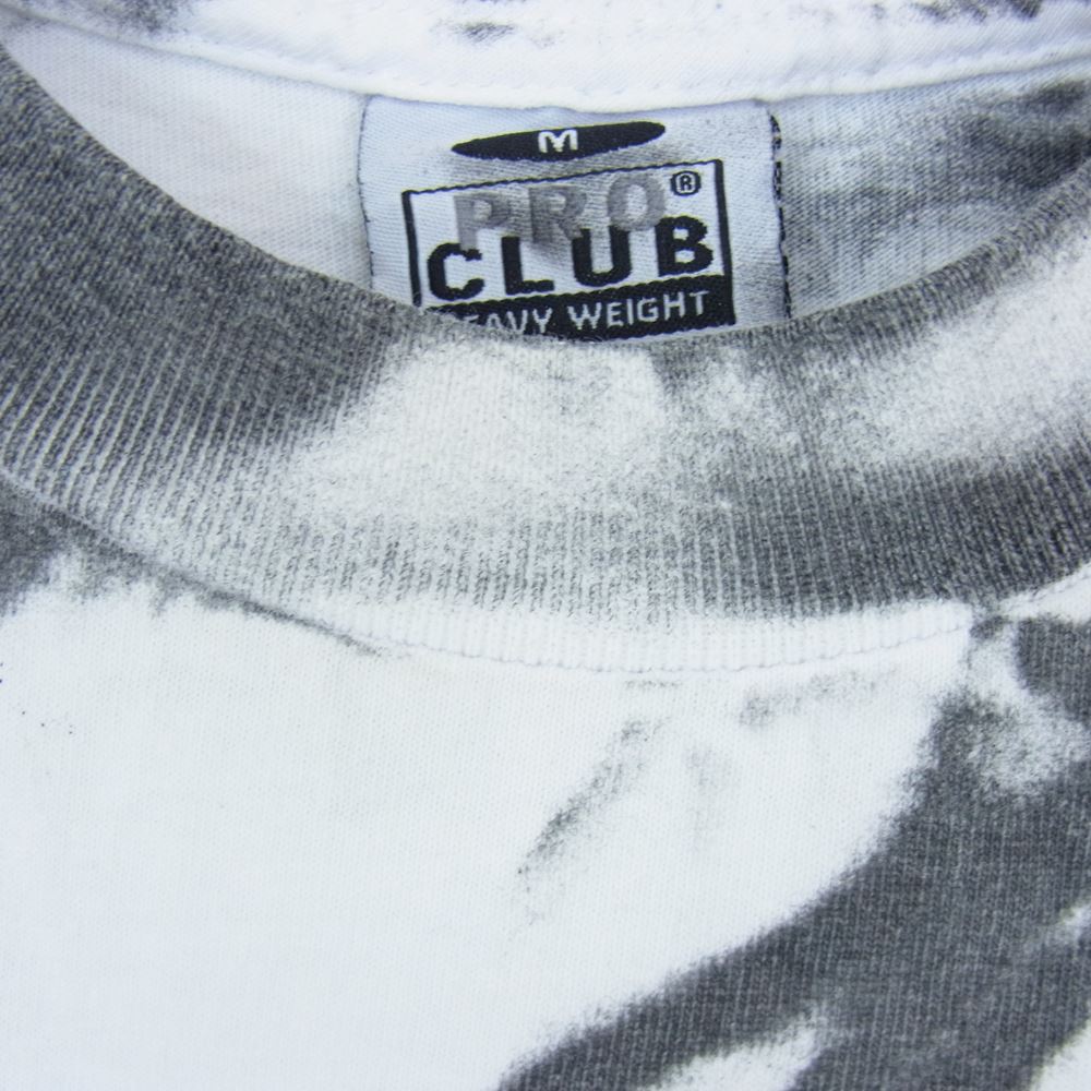 TENDERLOIN テンダーロイン 本店限定 TEE L/S ACID QB タイダイ ロゴ プリント 長袖 Tシャツ ホワイト ホワイト系 M【中古】