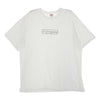 Supreme シュプリーム 21SS KAWS Chalk Box Logo Tee チャコール ボックスロゴ 半袖 Tシャツ ホワイト系 XL【中古】