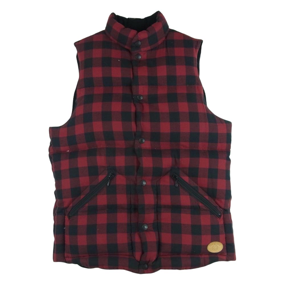 HYSTERIC GLAMOUR ヒステリックグラマー カートコバーン PICK ME PICK ME YEAH REVERSIBLE CORDUROY DOWN VEST リバーシブル コーデュロイ ダウン ベスト ブラック系 レッド系【中古】