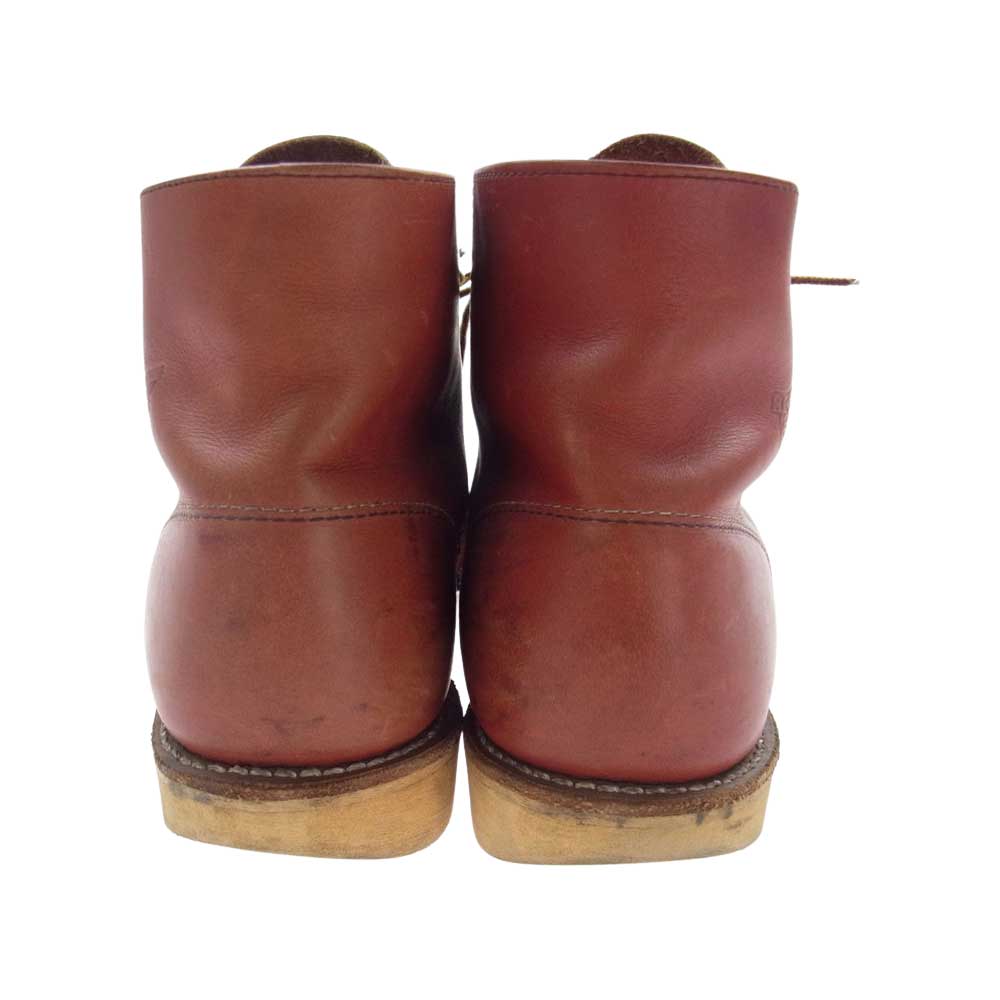 RED WING レッドウィング 8166 アイリッシュセッター 6インチ クラシックラウンドトゥ ワークブーツ ブラウン系 US7.5D【中古】