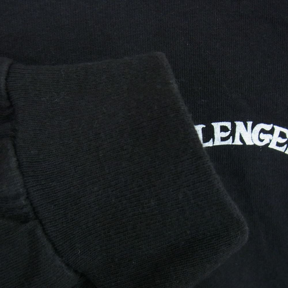 CHALLENGER チャレンジャー 21SS FLY L/S TEE 蝿 ハエ フライ ロゴプリント アームプリント ロングスリーブ 長袖 Tシャツ ブラック系 M【中古】