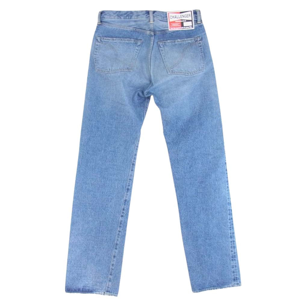CHALLENGER チャレンジャー 20AW CLG-PT020-010 WASHED NARROW DENIM PANTS ウォッシュド ナロー デニムパンツ ジーンズ インディゴブルー系 M【中古】