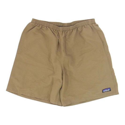 patagonia パタゴニア 21SS 58034 Baggies Longs バギーズ ロング ショーツ ハーフパンツ ベージュ ブラウン系 M【中古】