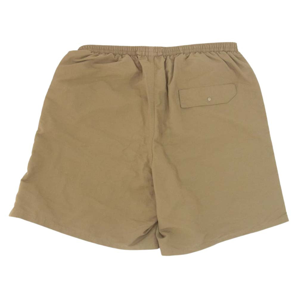 patagonia パタゴニア 21SS 58034 Baggies Longs バギーズ ロング ショーツ ハーフパンツ ベージュ ブラウン系 M【中古】