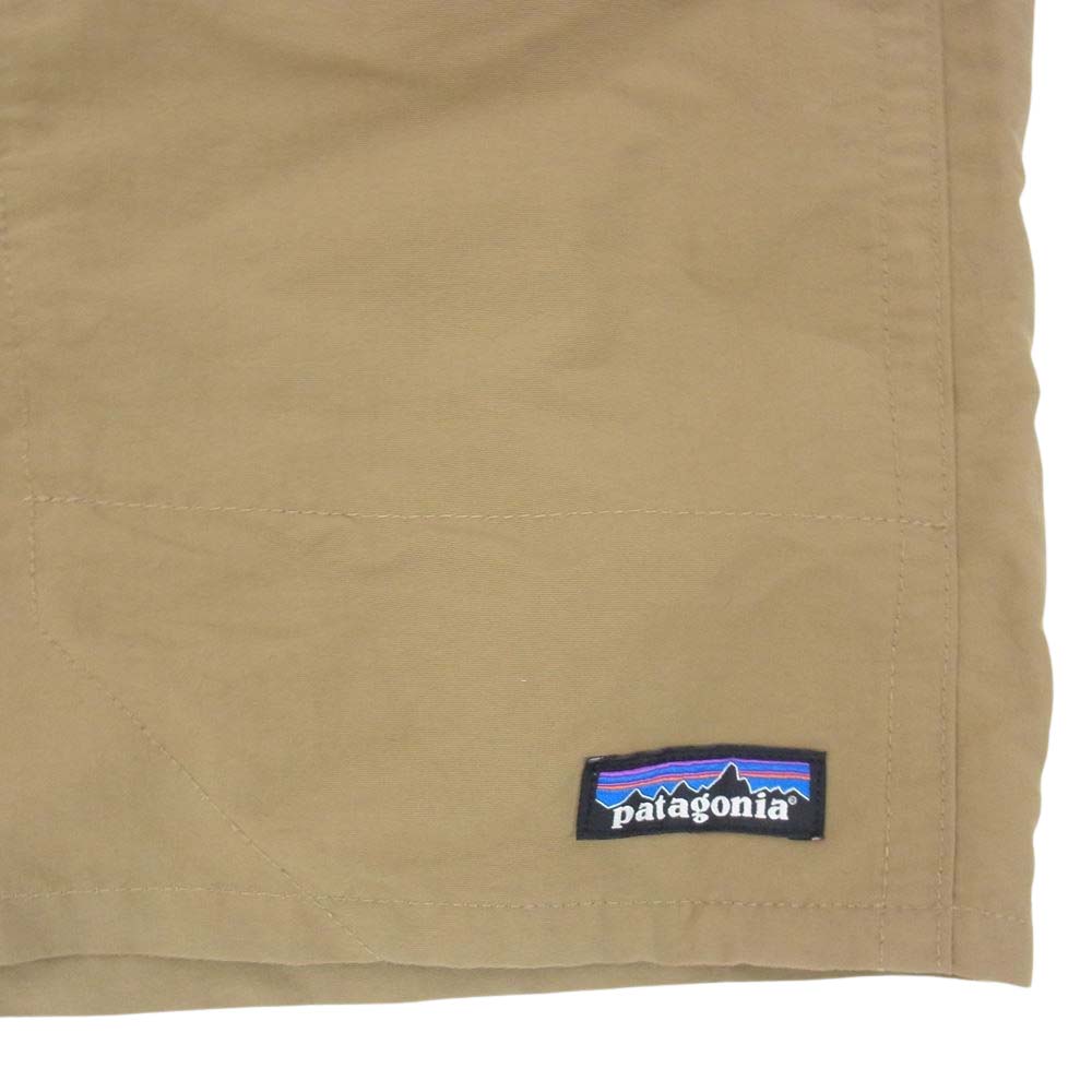 patagonia パタゴニア 21SS 58034 Baggies Longs バギーズ ロング ショーツ ハーフパンツ ベージュ ブラウン系 M【中古】
