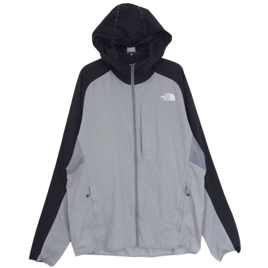 THE NORTH FACE ノースフェイス NP71356 スワローテイルベントフーディ ナイロン フードジャケット グレー系 L【中古】