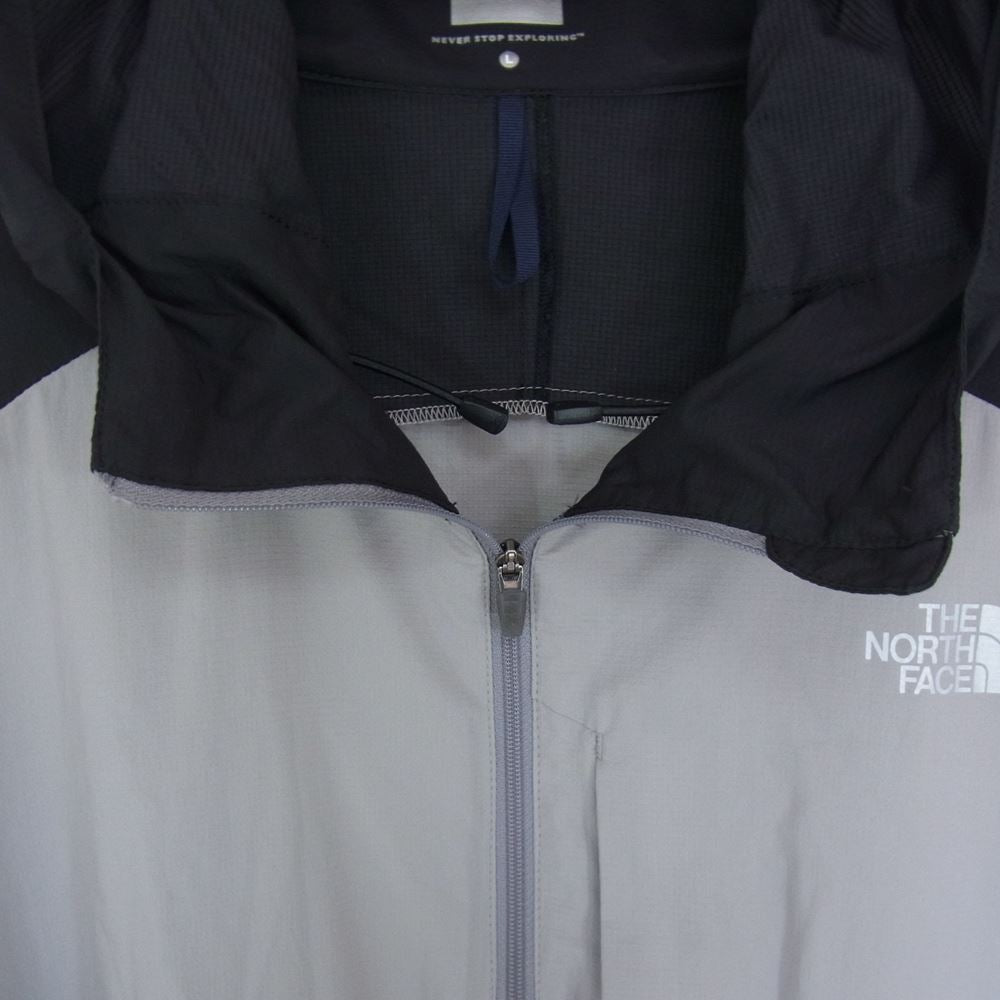 THE NORTH FACE ノースフェイス NP71356 スワローテイルベントフーディ ナイロン フードジャケット グレー系 L【中古】