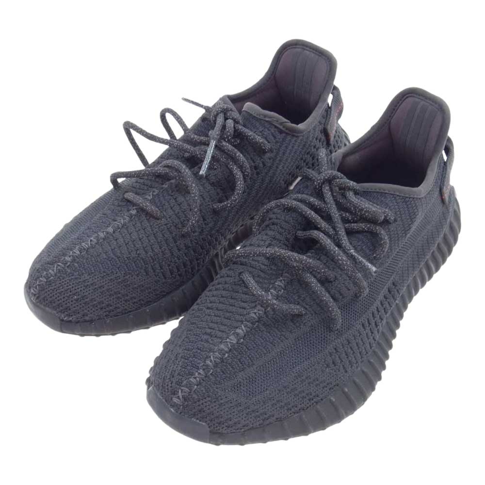 adidas アディダス FU9006 Yeezy Boost 350 V2 イージー ブースト ブラック スニーカー ブラック系 26cm【中古】