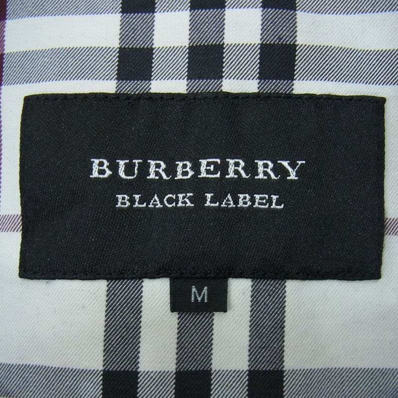 BURBERRY BLACK LABEL バーバリーブラックレーベル BMP46-419-28 デニム シャツ ジャケット インディゴブルー系 M【中古】