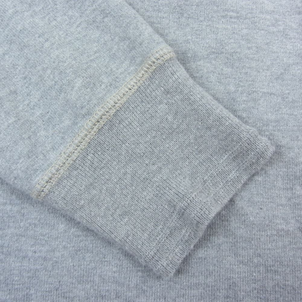 Pherrow's フェローズ ヘンリーネック カットオフ 長袖 カットソー Tシャツ グレー系 S【中古】