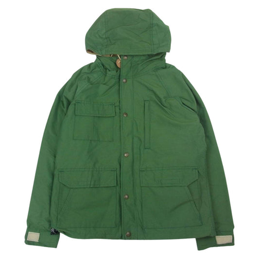 SIERRA DESIGNS シエラデザイン アメリカ製 50周年 記念 ショート マウンテン パーカー フード ジャケット グリーン グリーン系 XS【中古】