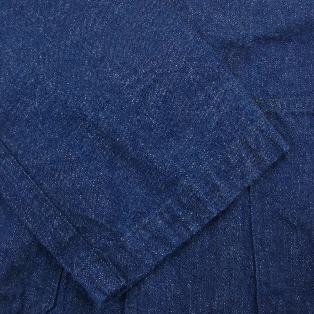 The REAL McCOY'S ザリアルマッコイズ US NAVY デニム カバーオール ヘチマカラー ジャケット インディゴブルー系【中古】