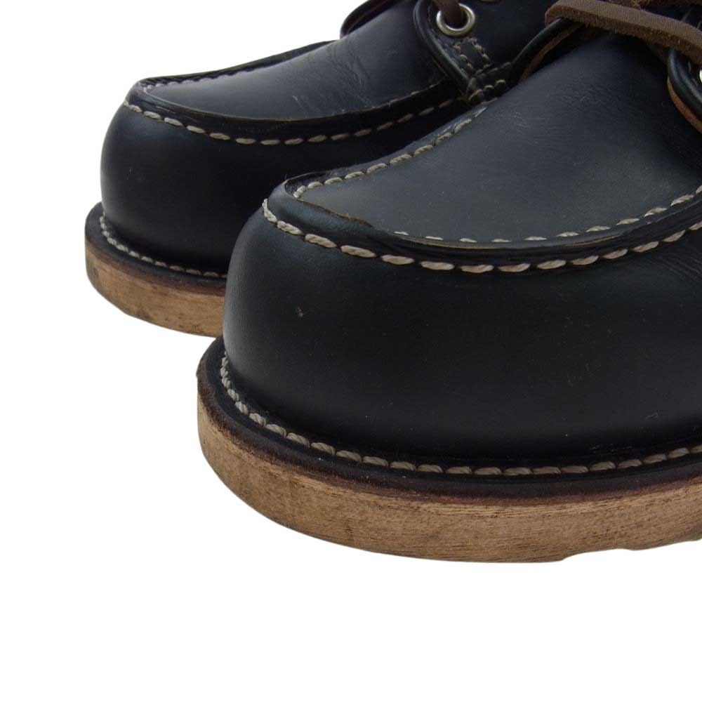 RED WING レッドウィング 9894 犬タグ 復刻 Irish Setter アイリッシュセッター WORK OXFORD ワークオックス フォード レザー シューズ ブラック ブラック系 6.5D【中古】