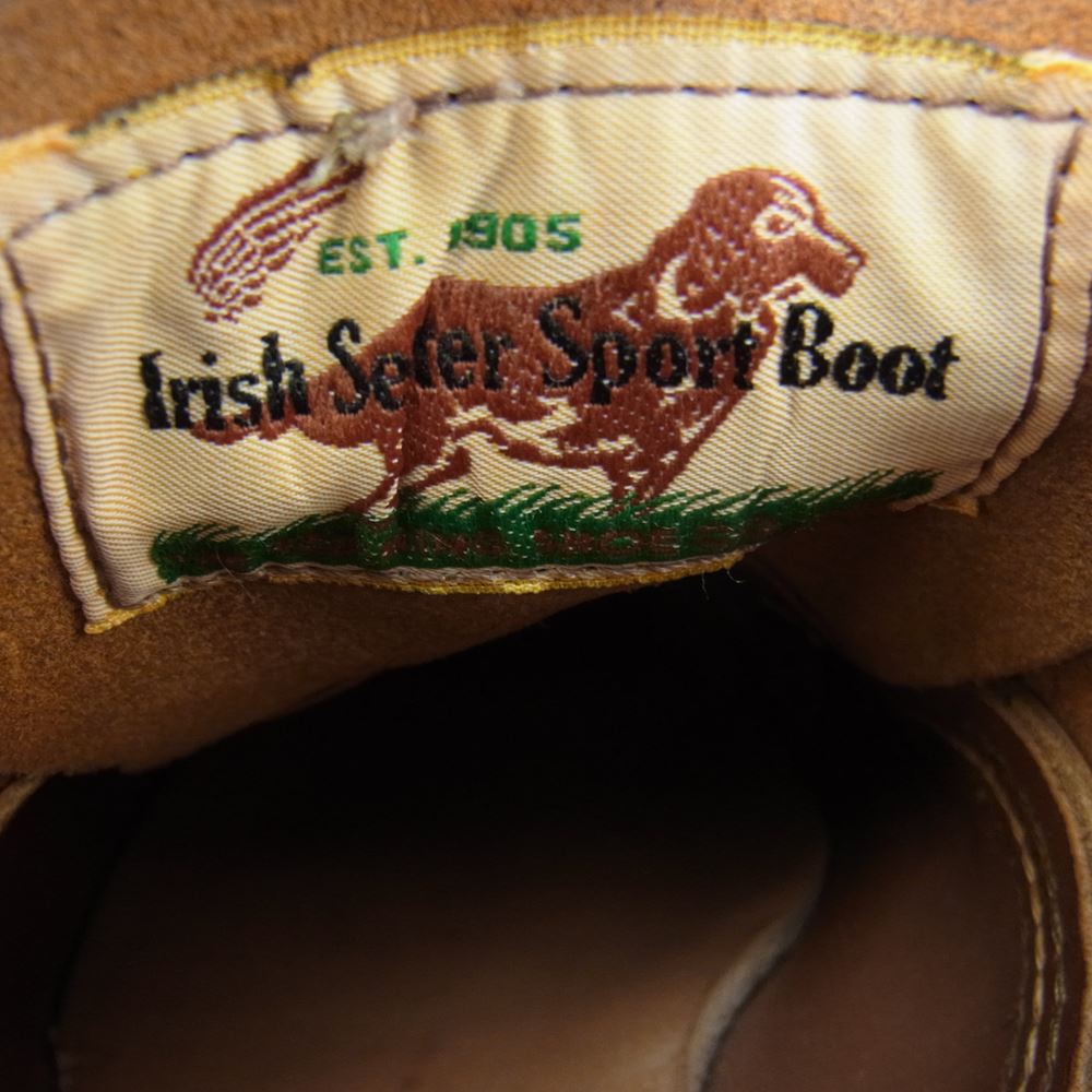 RED WING レッドウィング 9895 犬タグ 復刻 Irish Setter アイリッシュセッター WORK OXFORD ワークオックス フォード レザー シューズ ブラウン ブラウン系 6.5D【中古】