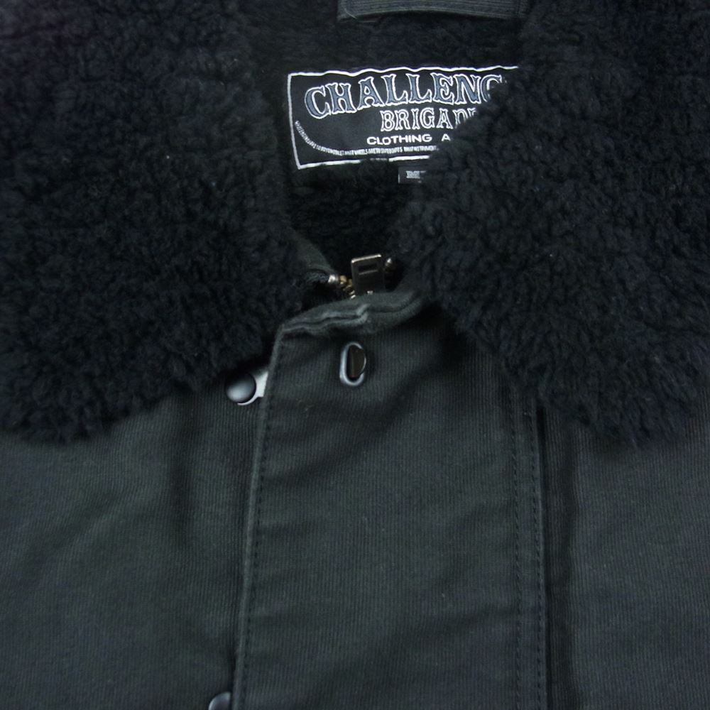 CHALLENGER チャレンジャー 12AW CLG-JK012-011 N-1 デッキベスト ブラック系 M【中古】