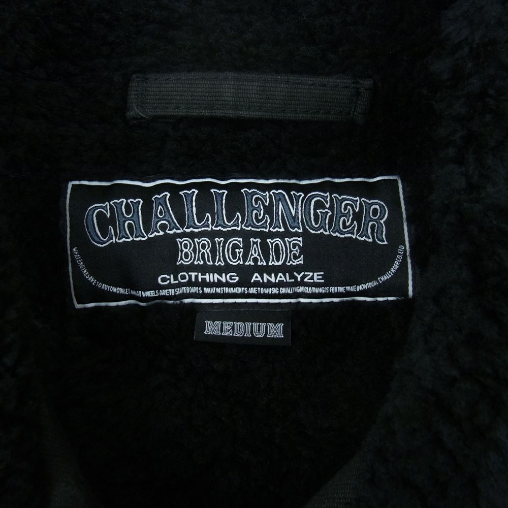 CHALLENGER チャレンジャー 12AW CLG-JK012-011 N-1 デッキベスト ブラック系 M【中古】