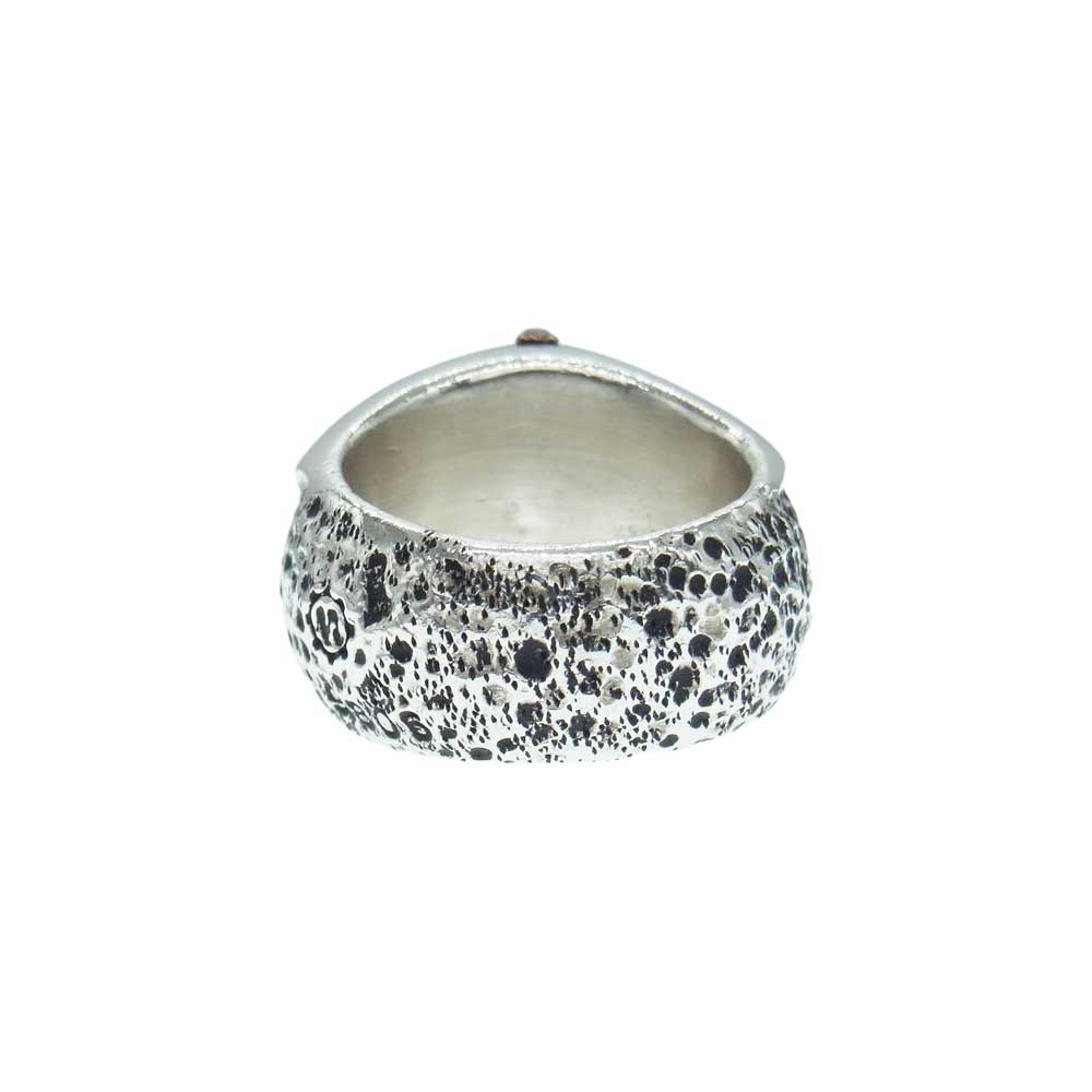 STARLIN GEAR スターリンギア ギャラ付 コパー ニューギア ブラス フェイス シルバー リング シルバー系 18号【中古】