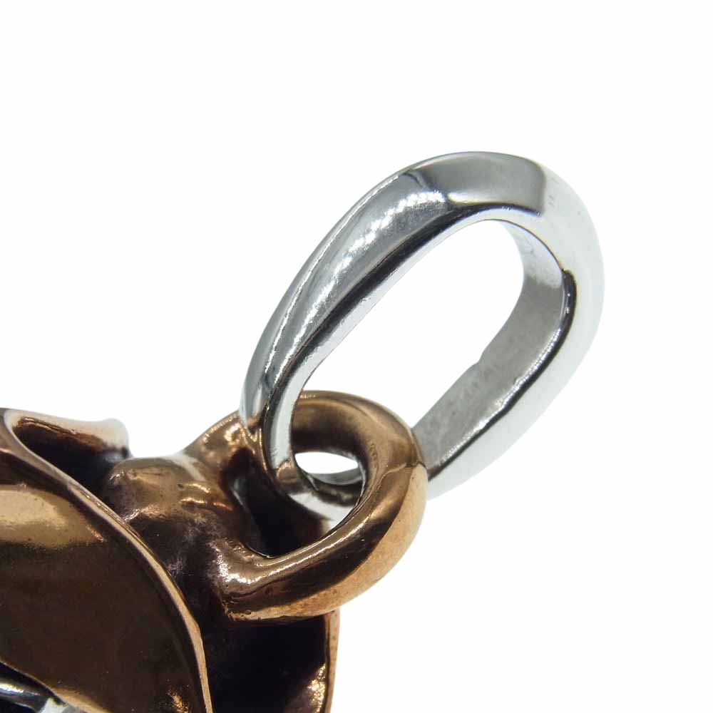 STARLIN GEAR スターリンギア ギャラ付 Micro Captain Pendant シルバー × コパー マイクロ キャプテン ペンダント トップ チャーム シルバー系 コパ―（銅色）系【中古】