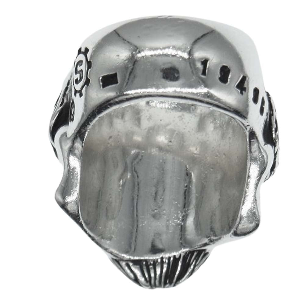 STARLIN GEAR スターリンギア ギャラ付 Puncher New Devil Bruiser Ring パンチャー ニュー デビル ブルーザー リング シルバー系 20号【中古】