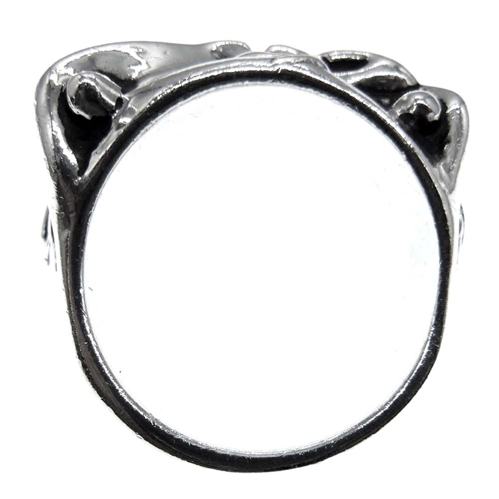STARLIN GEAR スターリンギア ギャラ付 Puncher New Devil Bruiser Ring パンチャー ニュー デビル ブルーザー リング シルバー系 20号【中古】