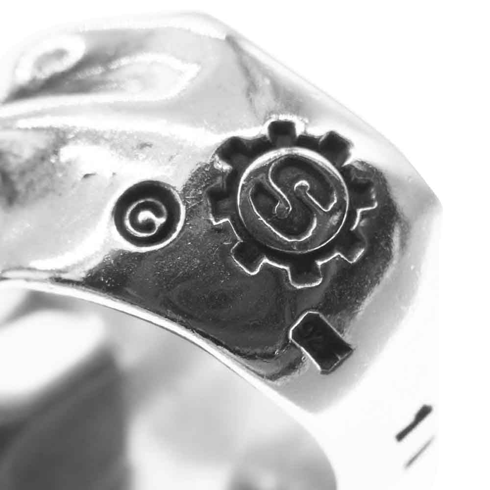 STARLIN GEAR スターリンギア ギャラ付 Puncher Baby Bruiser ベビー ブルーザー リング シルバー系 21号【中古】