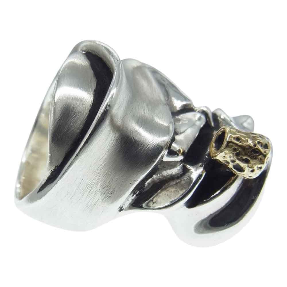 STARLIN GEAR スターリンギア ギャラ付 Puncher Salty Sailor Ring パンチャー ソルティー セーラー シルバー リング シルバー系 21号【中古】