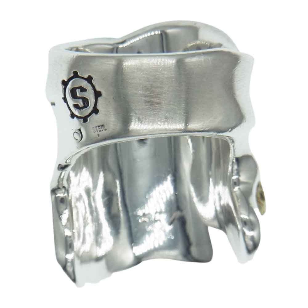 STARLIN GEAR スターリンギア ギャラ付 Puncher Salty Sailor Ring パンチャー ソルティー セーラー シルバー リング シルバー系 21号【中古】