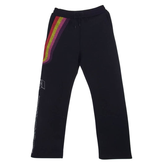 LOUIS VUITTON ルイ・ヴィトン 19SS 1A53OJ Logo Embroidered Track Pants ルイヴィトン ロゴ刺繍 トラックパンツ ブラック系 XS【中古】