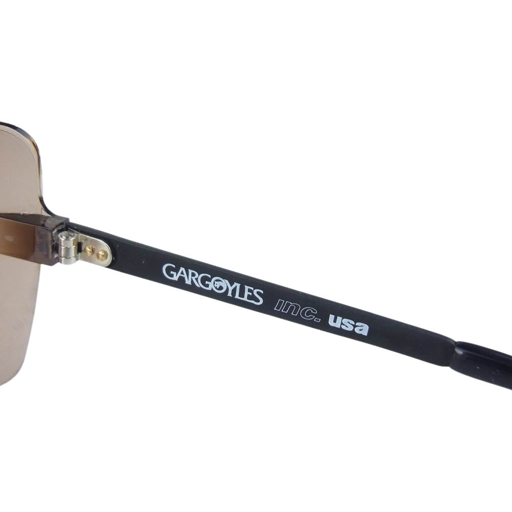 ガーゴイルズ PREMIER SERIES プレミアシリーズ bronze ブロンズ brown ブラウン アイウェア サングラス ブラック系【極上美品】【中古】