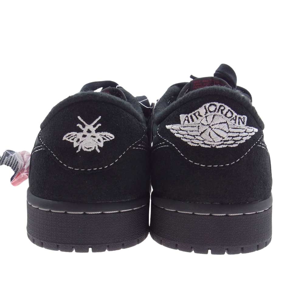 NIKE AIR JORDAN ナイキ ジョーダン DM7866 001 1 Low OG SP × Travis Scott Black Phantom トラヴィス スコット ブラック ファントム スニーカー ブラック系 27.5cm【新古品】【未使用】【中古】