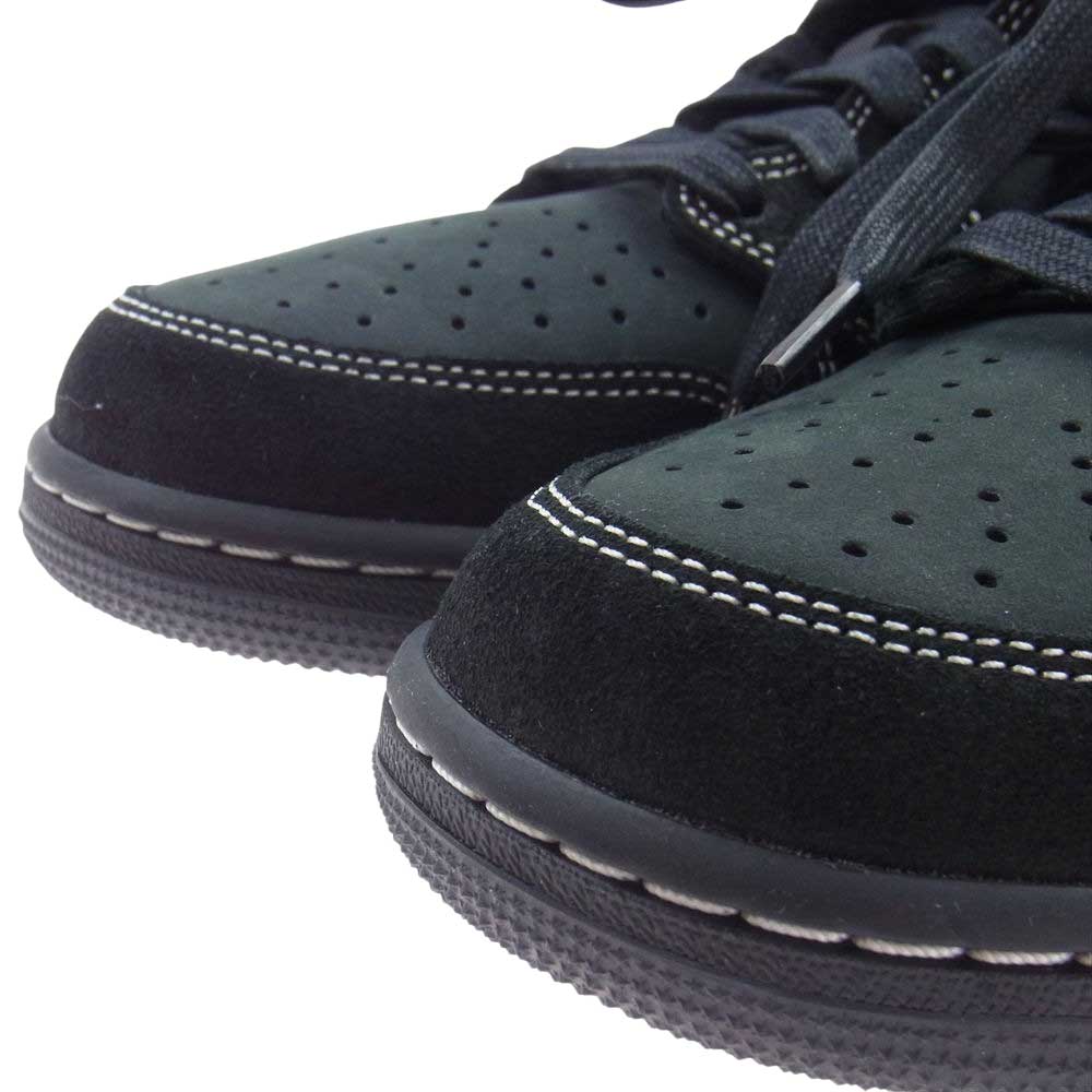 NIKE AIR JORDAN ナイキ ジョーダン DM7866 001 1 Low OG SP × Travis Scott Black Phantom トラヴィス スコット ブラック ファントム スニーカー ブラック系 27.5cm【新古品】【未使用】【中古】