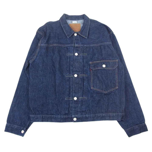 WAREHOUSE ウエアハウス 2001 ONE WASH 1ST TYPEDD ワンウォッシュ DUCK DIGGER ダックディガー 2001 T-back デニム ジャケット インディゴブルー系 46【中古】