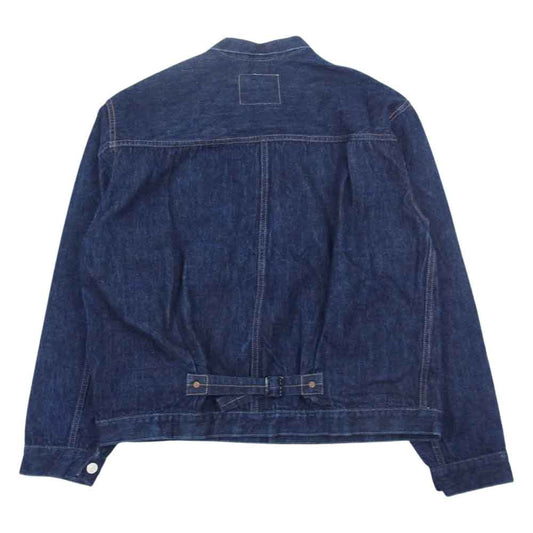 WAREHOUSE ウエアハウス 2001 ONE WASH 1ST TYPEDD ワンウォッシュ DUCK DIGGER ダックディガー 2001 T-back デニム ジャケット インディゴブルー系 46【中古】