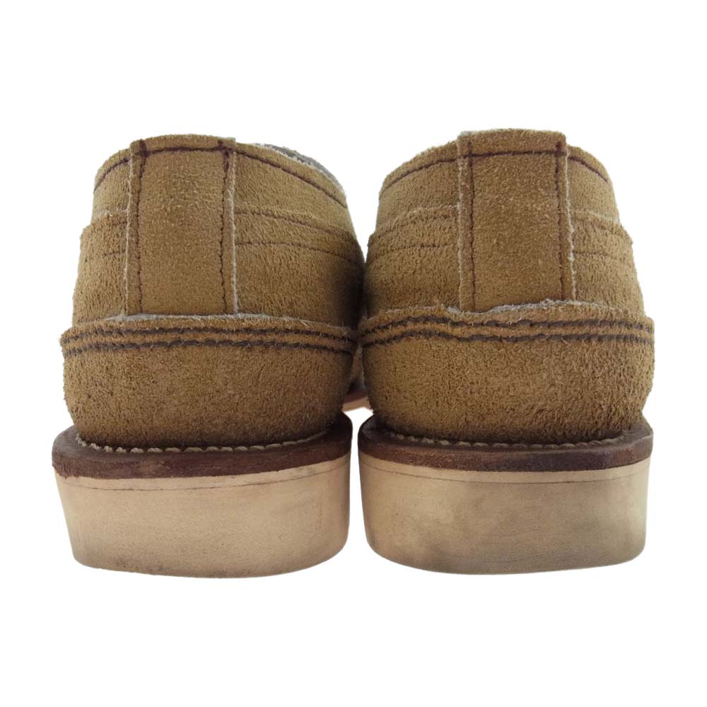 RUSSELL MOCCASIN ラッセルモカシン Triple Vamp Military Last Laramie Suede Tan トリプルヴァンプ ミリタリー ラスト スエード タン シューズ ライトブラウン系 7.5【中古】