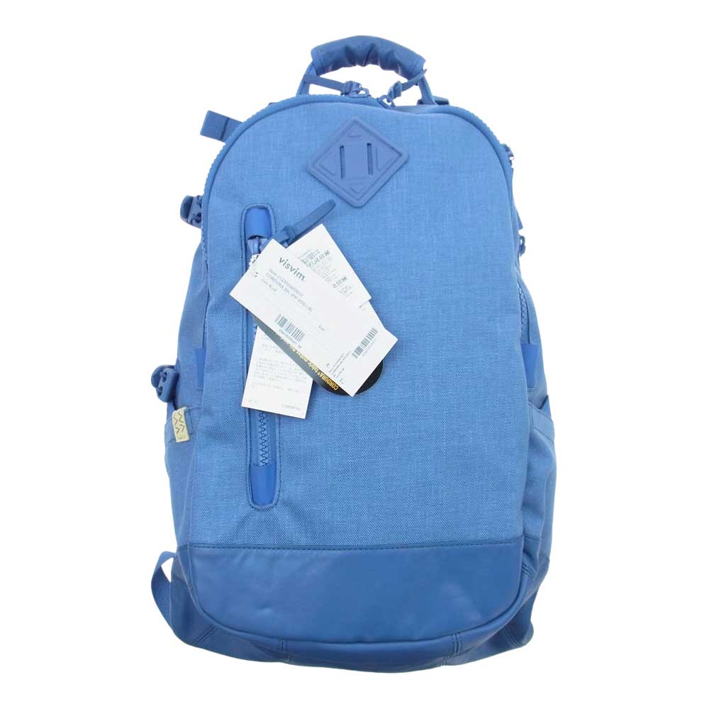 VISVIM ビズビム 0123103003031 23SS CORDURA 20L コーデュラ ナイロン レザー リュック バックパック ブルー系【新古品】【未使用】【中古】